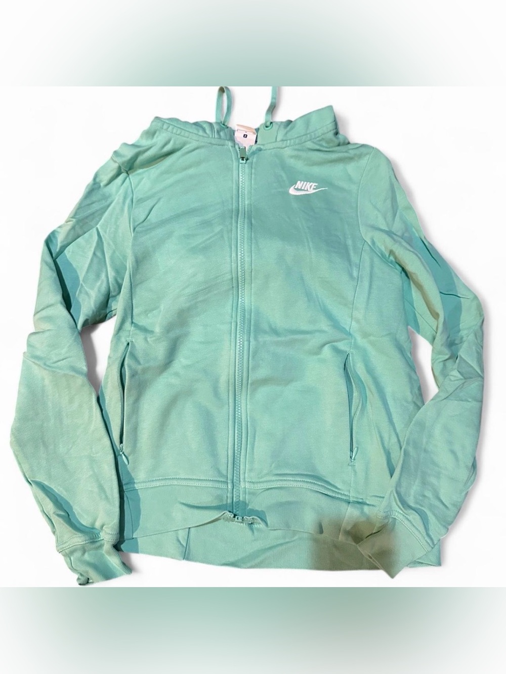 Nike Mint Green Full-Zip Hoodie